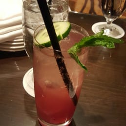 Pomegranate Cucumber Mojito