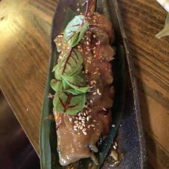 Pubbelly Sushi Brickell - Chicken skewer - Sushi Bars Near Me - Miami, Florida Pubbelly Sushi Brickell - Chicken skewer - Sushi Bars Near Me - Miami, Florida