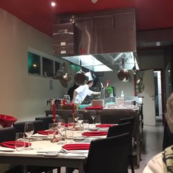 Fleur de Sel - Le chef au fourneau.