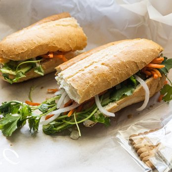 Sandwich House - No.6 Grilled Chicken Bahn Mi sandwich with extra veggies. - Sandwiches Near Me - Cypress, California