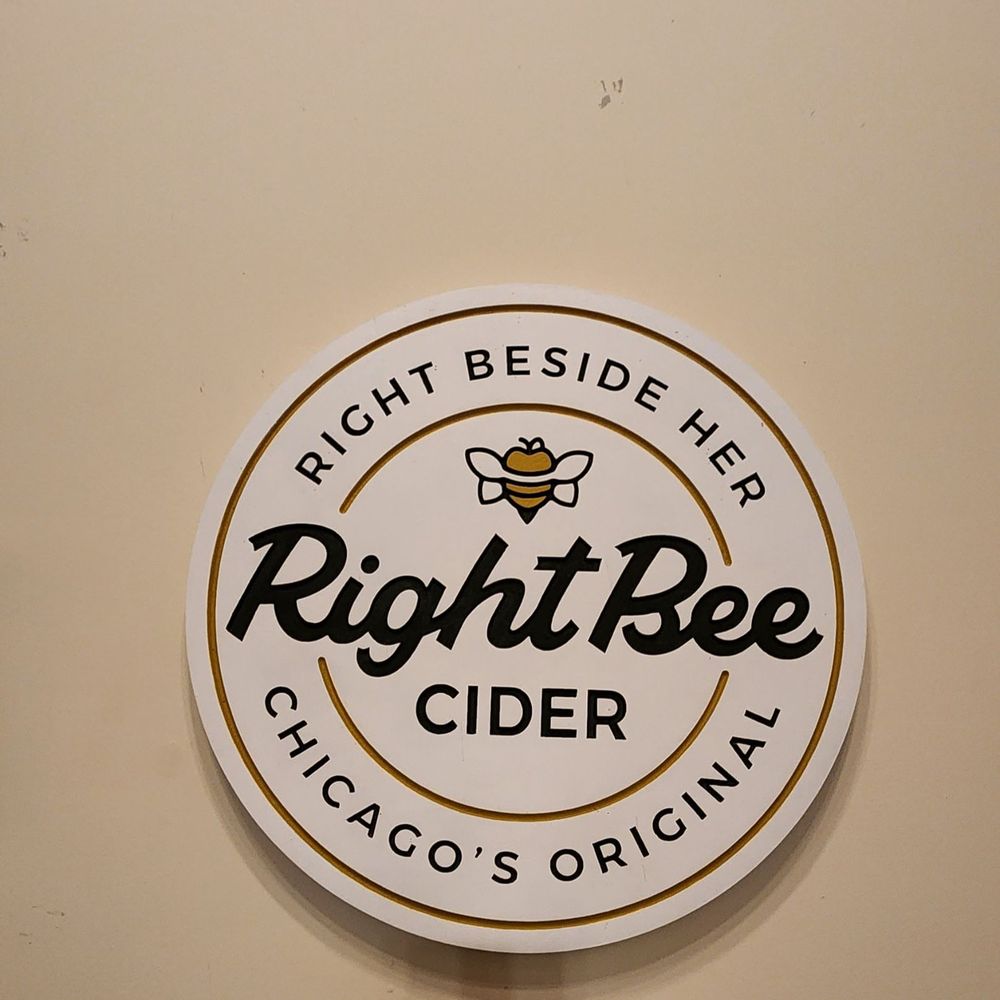 right bee cider logo right bee cider logo