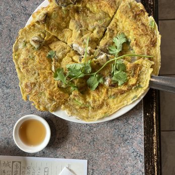 Chiuchow Man Chinese Restaurant - Oyster pancake (ho bang). - Chinese Near Me - Mississauga, Ontario