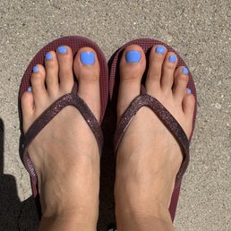 Gel pedicure Gel pedicure