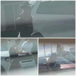 Washoe County Sheriff's Office - These two vehicles a red sedan and a white suv brough two different prostitutes to the old terry motel property on Victorian avenue