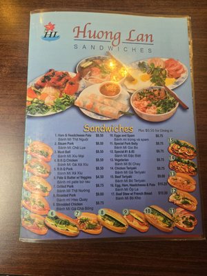 Menu photo 2 Huong Lan Fresno, CA Menu photo 2 Huong Lan Fresno, CA