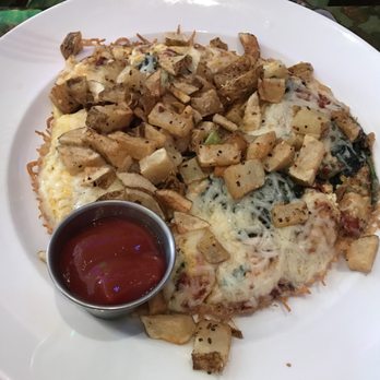 Automatic Slim's - Frittata with spinach and roasted chicken, the daily special. - New American Near Me - Memphis, Tennessee