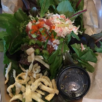 KoJa Kitchen - Ahi tuna salad bowl - Asian Fusion Near Me - Dublin, California