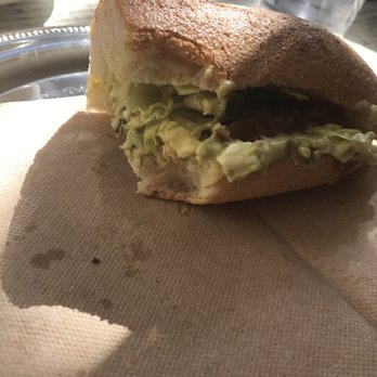 Mellow Yellow - Avocado Salad (small) on a baguette. - Coffee & Tea Near Me - New York, New York