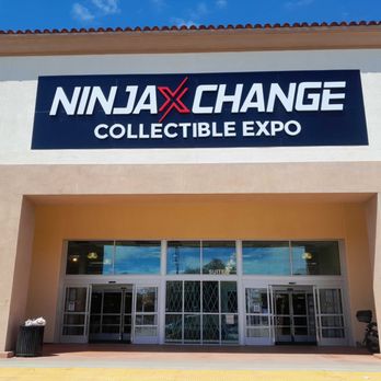Ninja X Change - Entrance - Comic Books Near Me - Riverside, California