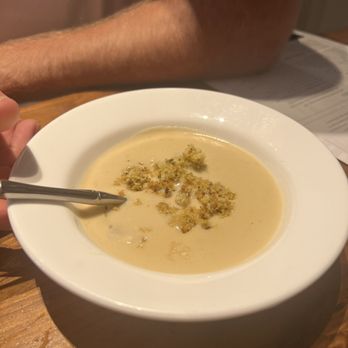 Tommy Bahama - Lump Blue Crab Bisque - Cup - Seafood Near Me - Naples, Florida Tommy Bahama - Lump Blue Crab Bisque - Cup - Seafood Near Me - Naples, Florida