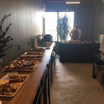 Industrious - Oysters and Rose on the deck for the Wellness Month kickoff! - Shared Office Spaces Near Me - Brooklyn, New York