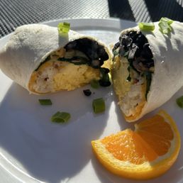 Veggie Breakfast Burrito Veggie Breakfast Burrito