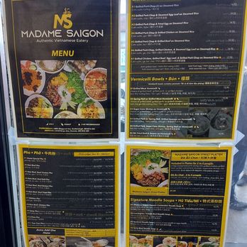 Pho Madame Saigon - Menu (December 2023) - Vietnamese Near Me - Toronto, Ontario Pho Madame Saigon - Menu (December 2023) - Vietnamese Near Me - Toronto, Ontario