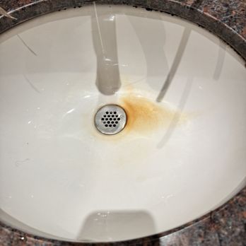 BJ's Restaurant & Brewhouse - Rusted sink - American Near Me - San Bruno, California BJ's Restaurant & Brewhouse - Rusted sink - American Near Me - San Bruno, California