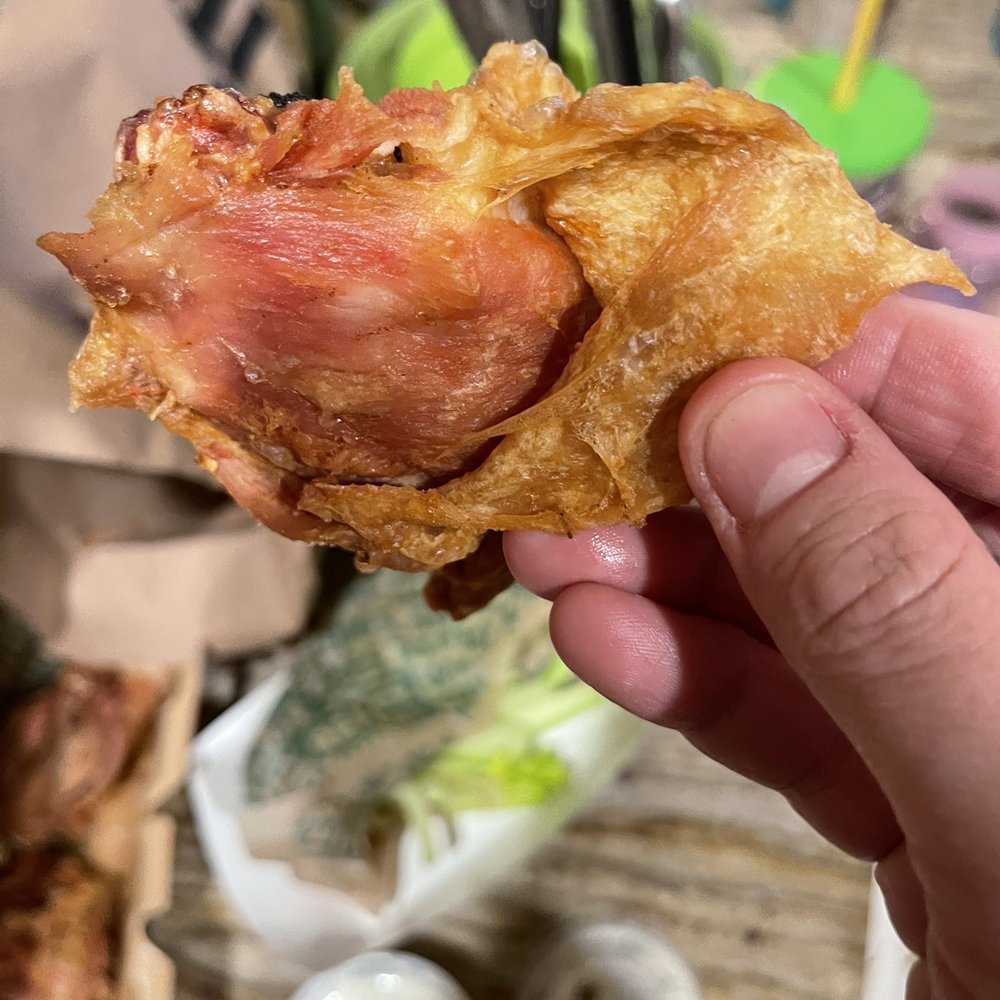 This is supposed to be a chicken thigh