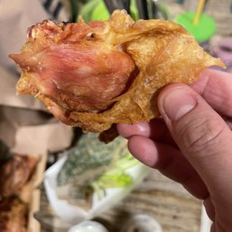 This is supposed to be a chicken thigh