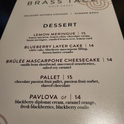Menu photo 1 Brass Tack Chicago, IL