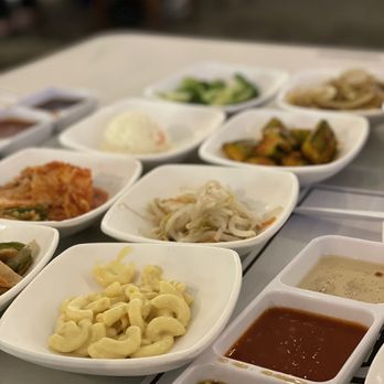 BBQ Stop - a variety of dishes of food - Korean Near Me - Diamond Bar, California BBQ Stop - a variety of dishes of food - Korean Near Me - Diamond Bar, California