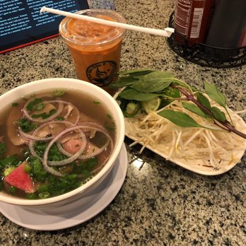 Pho Saigon 8 - Number 12 small bowl - rare round eye of need and lean beef. - Vietnamese Near Me - Las Vegas, Nevada