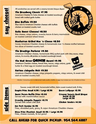 New York Grilled Cheese Wilton Manors by null