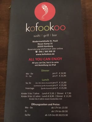 Menu photo 4 Kofookoo Hamburg, HH