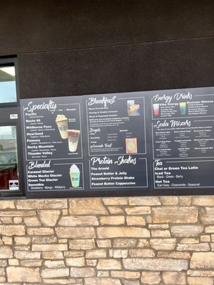 Menu photo 4 Top Fuel Espresso Tempe, AZ