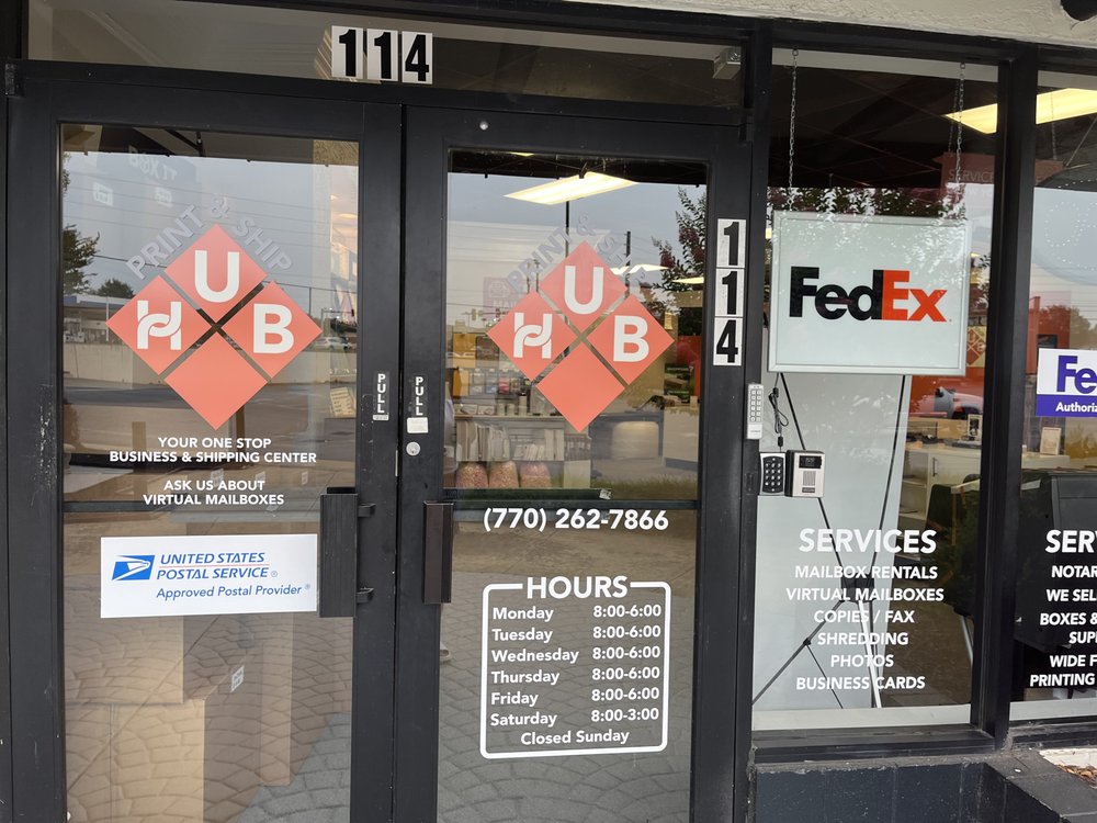 PRINT AND SHIP HUB 10 Photos 1820 GA20, Conyers, Mailbox