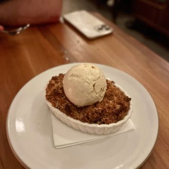 Lord's - blueberry crumble and chamomile ice cream - British Near Me - New York, New York Lord's - blueberry crumble and chamomile ice cream - British Near Me - New York, New York