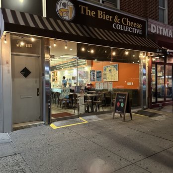 The Bier and Cheese Collective - Out front - Beer Bar Near Me - Astoria, New York