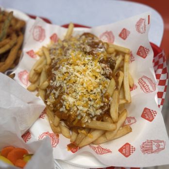 Jim's Burgers - Fries with chili cheese - Burgers Near Me - Monrovia, California