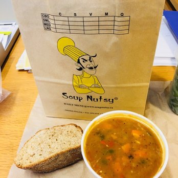 Soup Nutsy - Moroccan madness vegetables - it was okie, not a big fan.. - Soup Near Me - Toronto, Ontario Soup Nutsy - Moroccan madness vegetables - it was okie, not a big fan.. - Soup Near Me - Toronto, Ontario