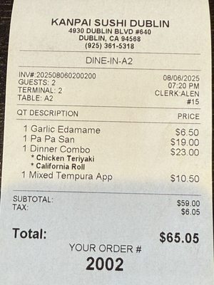 Kanpai Sushi Dublin by null