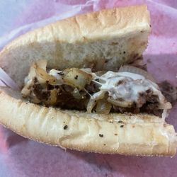 Old 34 Grill - Bready cheesesteak