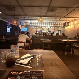 Bar area, main room
