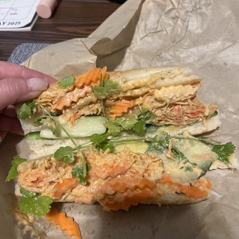 Blended Bistro & Boba - Volcano banh mi. Literally all veg and no shrimp - Bubble Tea Near Me - Orlando, Florida Blended Bistro & Boba - Volcano banh mi. Literally all veg and no shrimp - Bubble Tea Near Me - Orlando, Florida