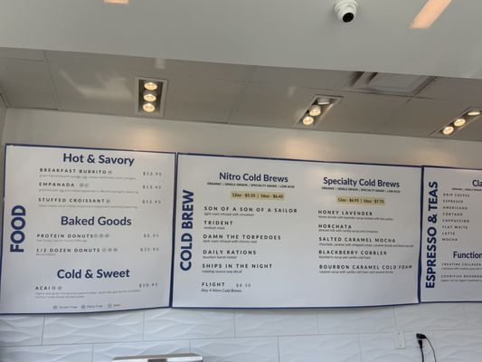 Menu photo 1 Trident Coffee San Diego, CA Menu photo 1 Trident Coffee San Diego, CA