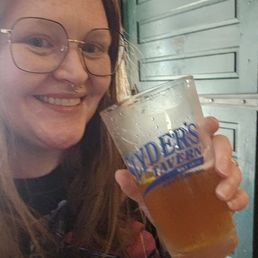 My travel worn face with the Peaches Peaches Peaches beer My travel worn face with the Peaches Peaches Peaches beer
