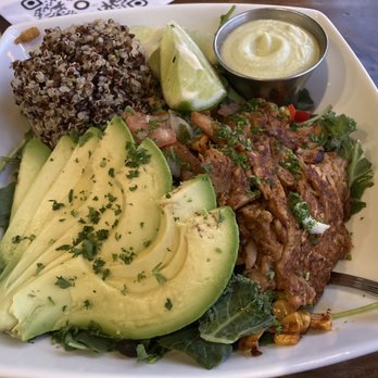 Ocado Restaurant - BBQ Southwest Salad Bowl hit the spot!! Love the generous amount of avocado - Vegan Near Me - Sherman Oaks, California Ocado Restaurant - BBQ Southwest Salad Bowl hit the spot!! Love the generous amount of avocado - Vegan Near Me - Sherman Oaks, California