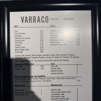 Varraco Coffee + Roasters - Coffee & Tea Near Me - Palm Desert, California