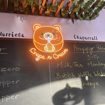 Crepe N Cream - Bubble Tea Near Me - Murrieta, California