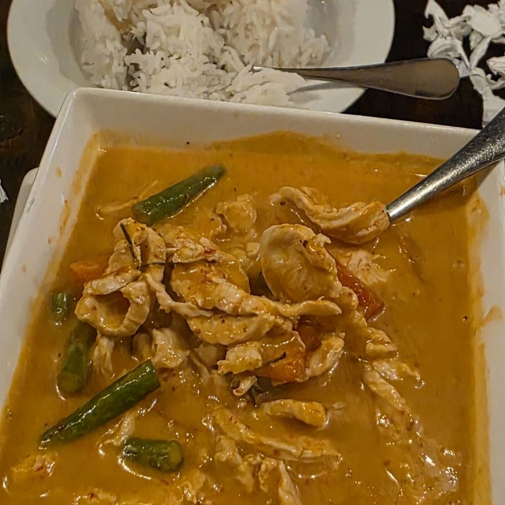 Chicken panang Chicken panang
