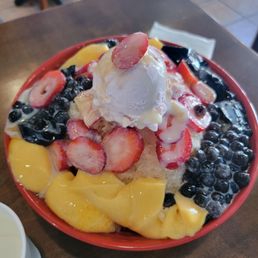 Shaved ice Shaved ice