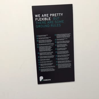 Pure Gym - Some rules, apparently - Trainers Near Me - London, XGL
