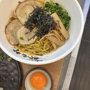 Kajiken - ORIGINAL ABURASOBA with side of egg yolk helps - Ramen Near Me - Dublin, California