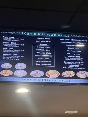 Menu photo 5 Tony’s Mexican Grill Riverside, CA Menu photo 5 Tony’s Mexican Grill Riverside, CA