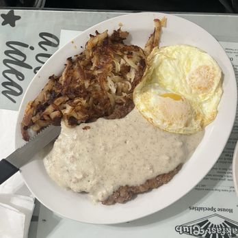 Breakfast Club - Chicken fried steak & eggs - Burgers Near Me - Mammoth Lakes, California Breakfast Club - Chicken fried steak & eggs - Burgers Near Me - Mammoth Lakes, California