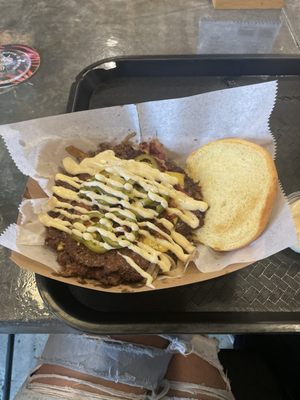 Hard Pressed Burgers by null