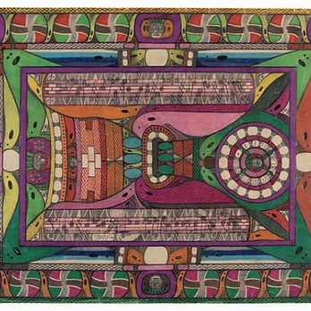 Adolf Wölfli-Stiftung - "fels-wand-festung" 1926 - Arts & Crafts Near Me - Bern, BE