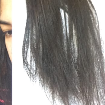 Q Salon - Take a look at the ends and compare them with the straighten part. - Hair Salons Near Me - Renton, Washington Q Salon - Take a look at the ends and compare them with the straighten part. - Hair Salons Near Me - Renton, Washington