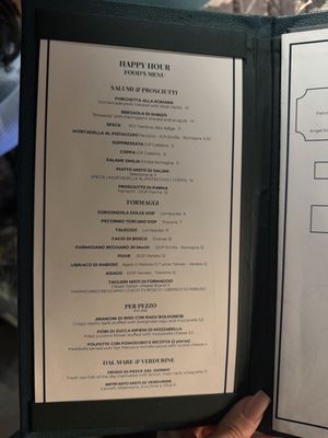 Menu photo 2 Zucca Coral Gables, FL
